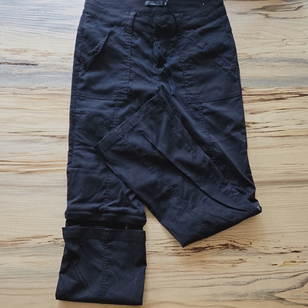 Prana Black Track Pants with Soft Texture